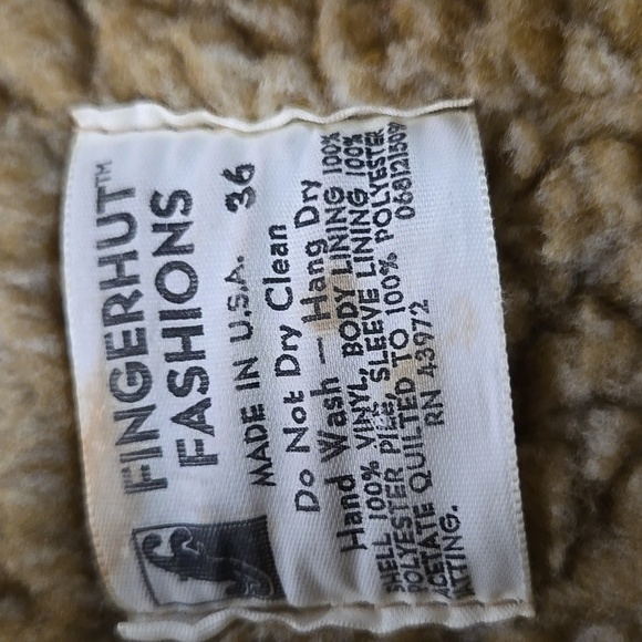 70s Retro Gingerbread Coat Faux Suede Shearling Jacket 1970 Boho Hippie Vintage - Picture 5 of 16